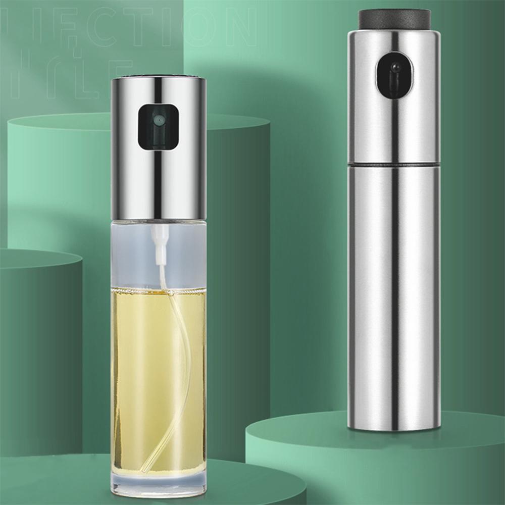 100ml pompa z rozpylaczem drobna mgła pompa do oliwek ze stali nierdzewnej butelka z rozpylaczem rozpylacz oleju garnek dozownik do gotowania akcesoria do narzędzi kuchennych