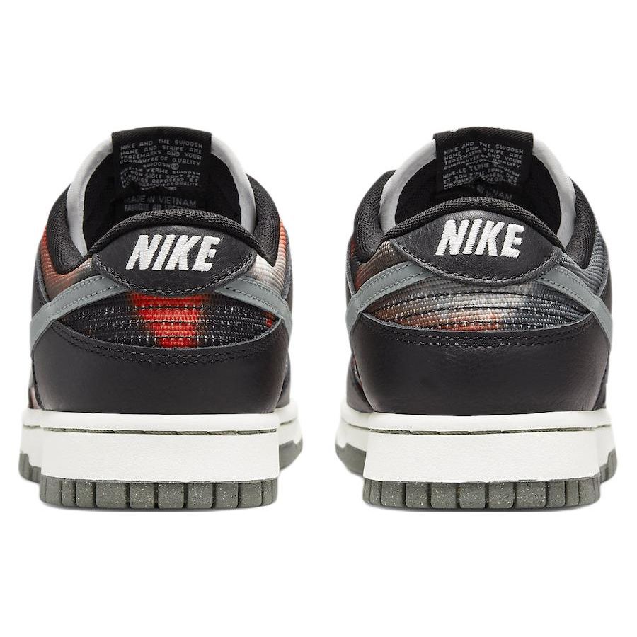 Nike Dunk Low Graffiti Pack - Black Red Men Sneakers DM0108-001
