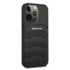 Etui Do iPhone 13 Pro AMG Leather Debossed Lines Czarny
