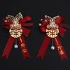 Wedding Boutonniere Set: Groom, Bride, Family, Best Man, Bridesmaid, VIP Guests