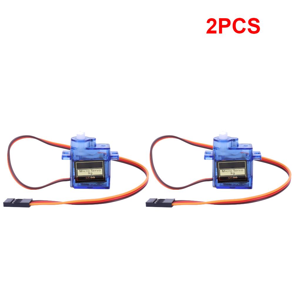 1-20pcs SG90 Servo Micro 9G 180/360 Degrees Mount Kit for RC Car Toy Airplane Aircraft Helicopter Fixed-Wing Micro Gear Servo
