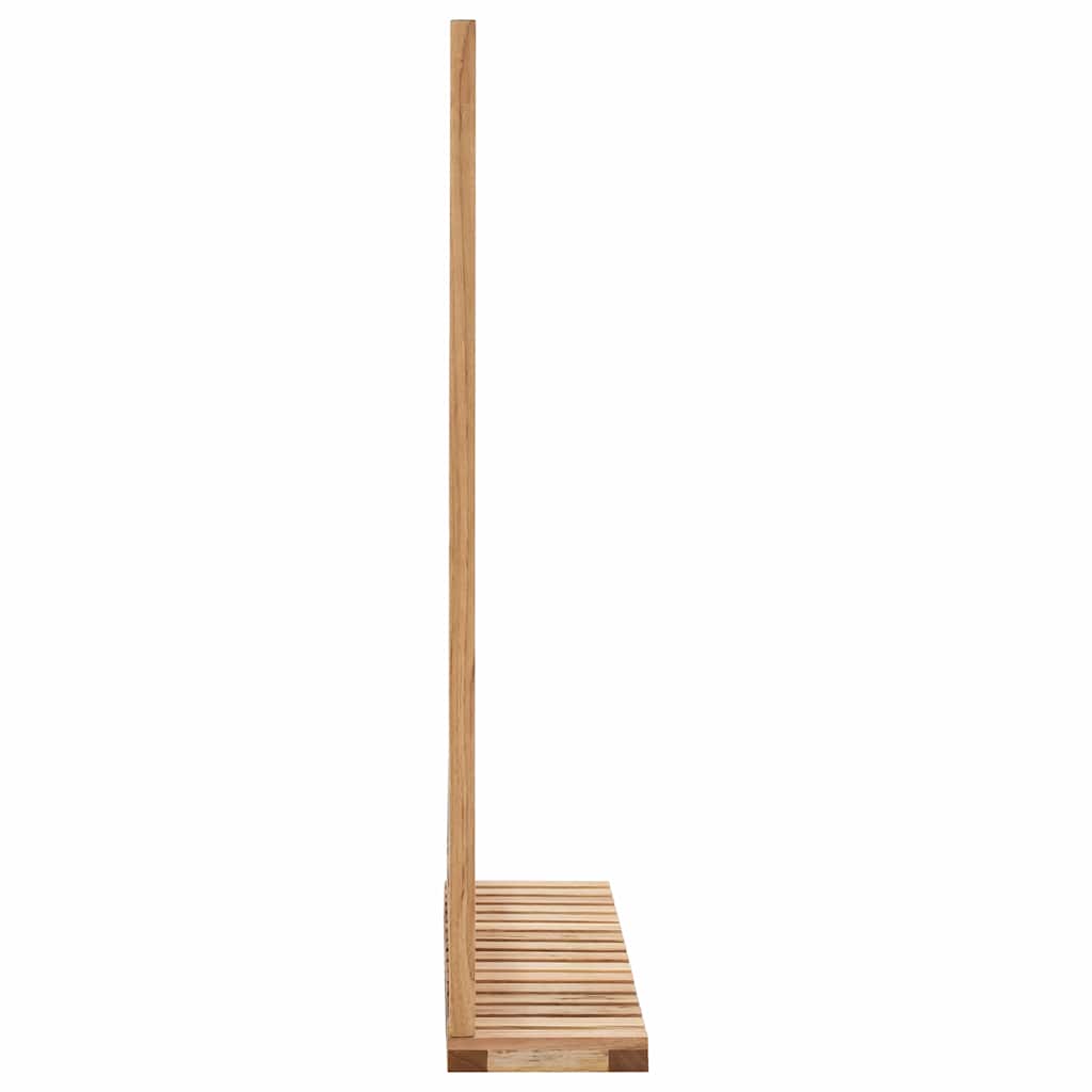vidaXL Badezimmerspiegel 60×12×62 Cm Walnuss Massivholz
