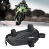 Motorcycle Side Bag Large Capacity Hard Shell Triangle Bag Multifunctional Mountain Bike Triangular Pouch Motorcycle Accessories