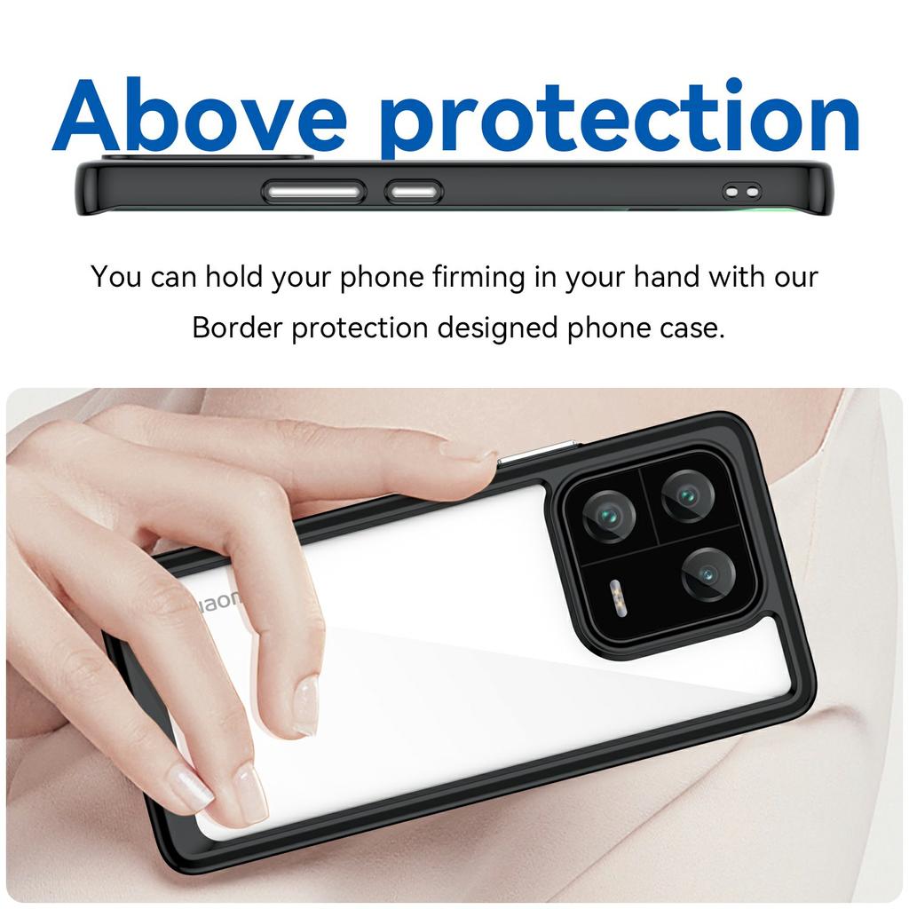 For Xiaomi 13 Pro 5G Case TPU +Acrylic Protective Clear Phone Cover