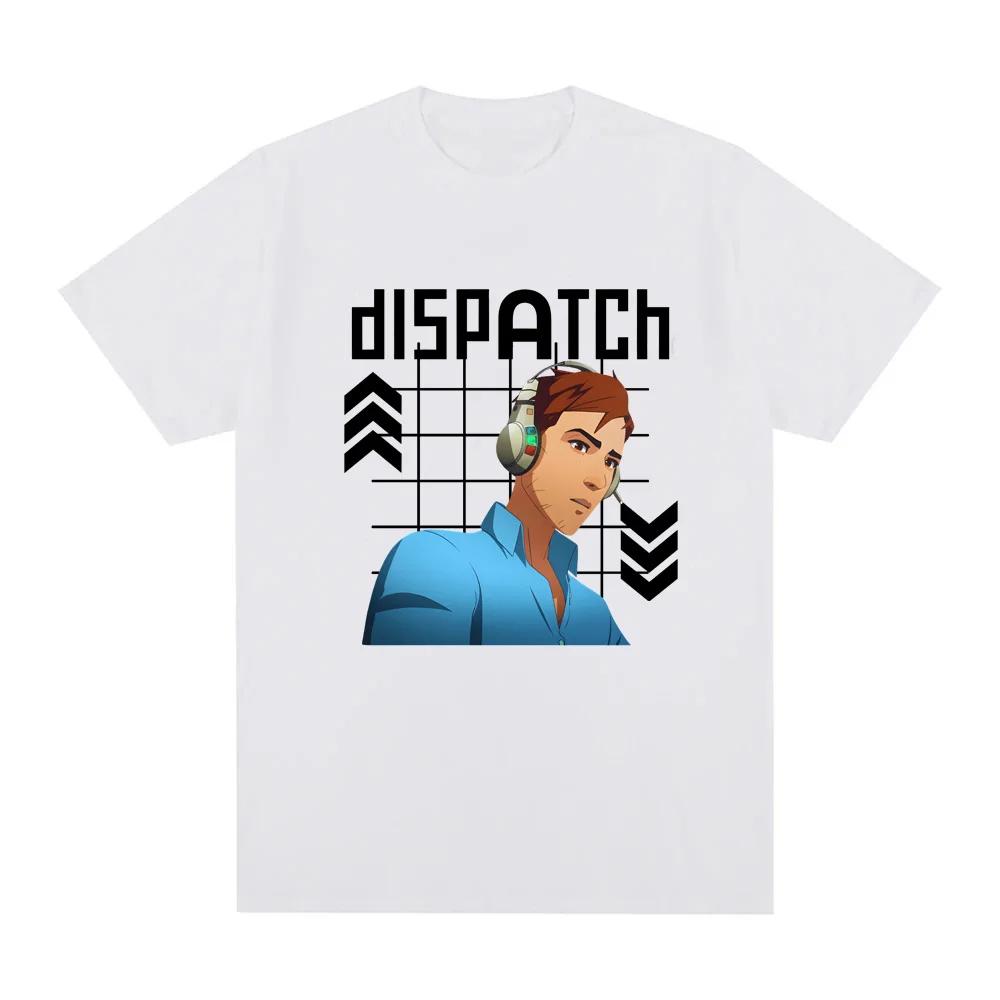 Dispatch T-Shirt 2026 NEW Cotton Comfortable Manga Game Pattern Printing TEE Casual High Quality Round Neck Soft Tees