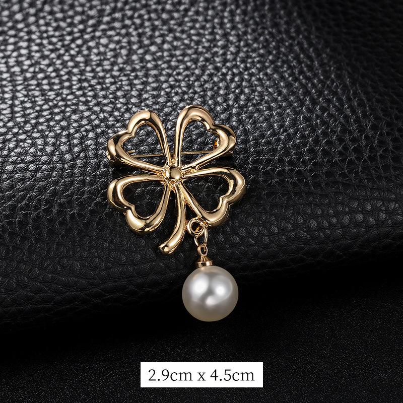 Broșă elegantă anti-expunere fără sudură pentru femei