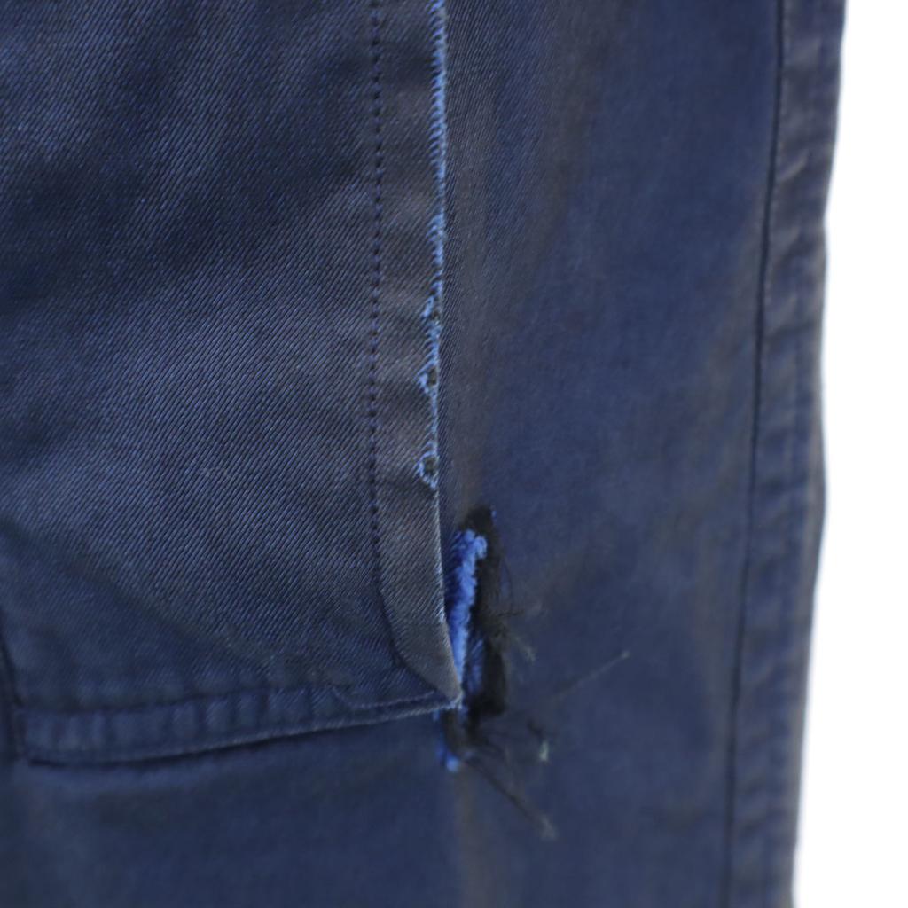 BURBERRY made in Italy Stainless collar coat 50 Navy Men's Used