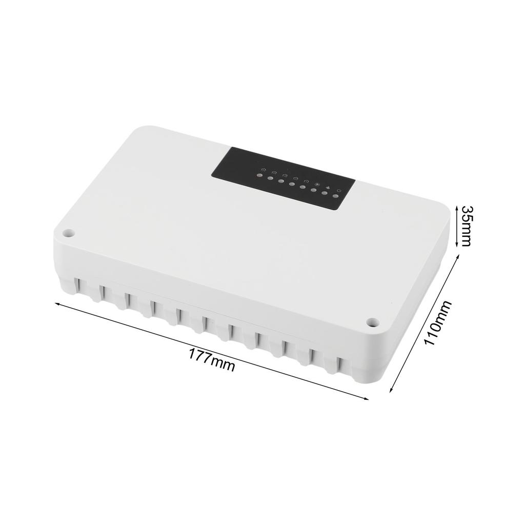 5kanálový ovladač pohonu ústředního topení pro efektivní řízení teploty