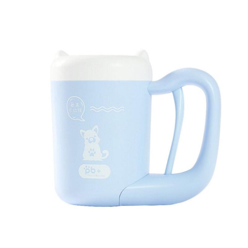 Automatic dog paw washing machine Pink-M