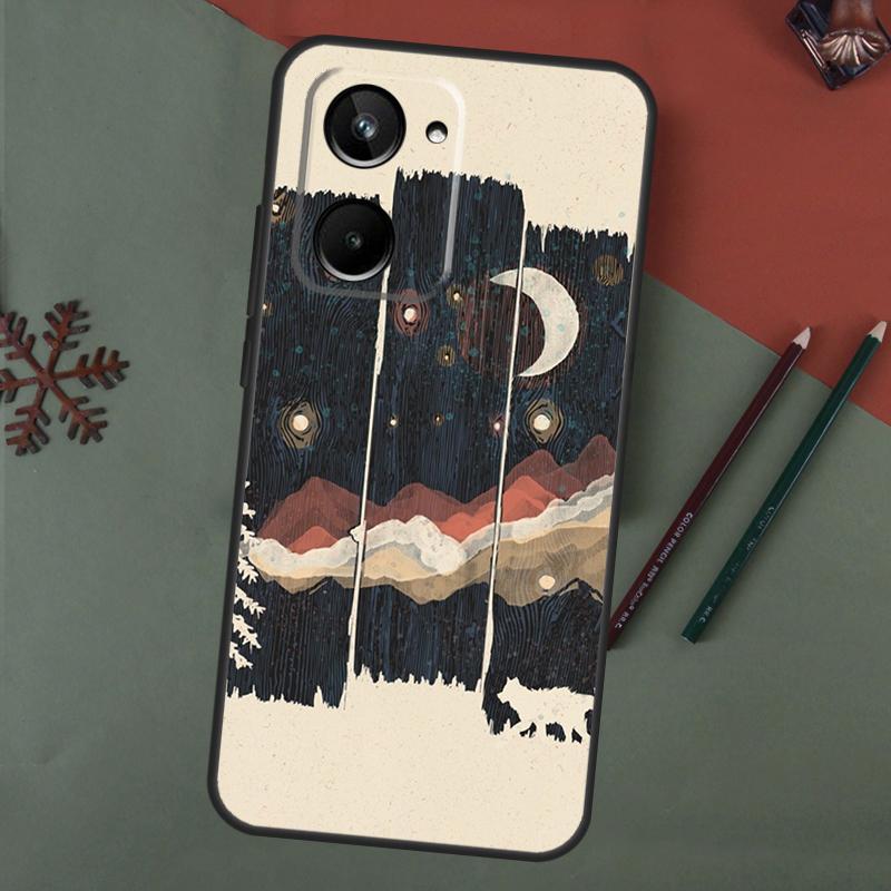 Summer Nights Case For Realme C61 C53 C55 C33 C63 C51 C65 C67 C71 C75 11 12 13 14 15 Pro Plus GT6 GT7 Pro
