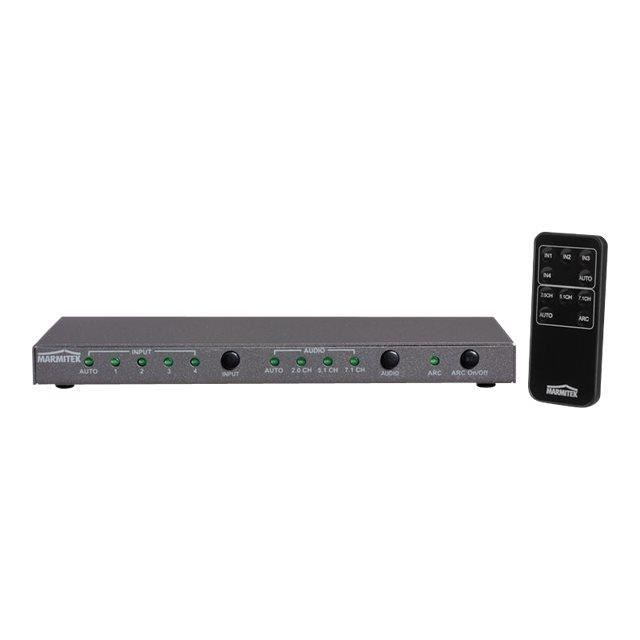 Marmitek Connect 621 UHD 2.0 Commutateur Vidéo-audio 4 X HDMI Ordinateur De Bureau