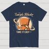 Take It Easy Unisex 100% Cotton Summer Casual Cool Loose T-Shirt