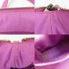 Used GUCCI Handbag 141471 GG canvas/leather Purple beige mini