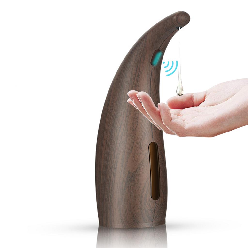 300mL Automatic Soap Dispenser Infrared Hand-free Touchless Soap Dispenser Dish Liquid Lotion Gel Shampoo Chamber Auto Hand Soap Dispenser for Bathro
