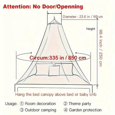 2-Person Mesh Screen Room for Camping and Outdoor, Non-Waterproof Polyester Canopy with Drawstring Closure for Deck Protection