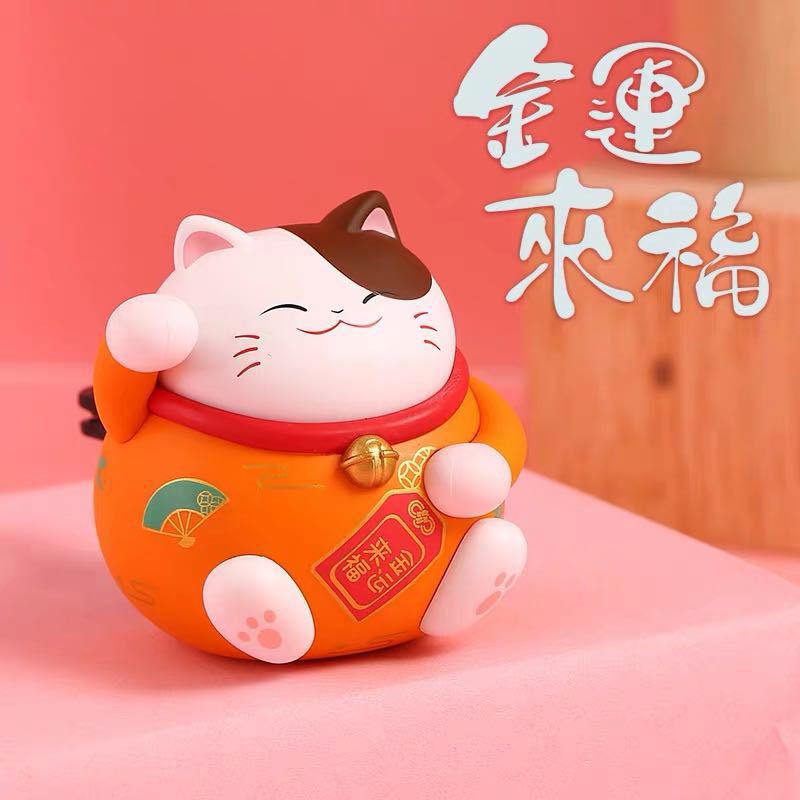Lucky Cat Car Air Freshener Perfume Automobile Interior Perfume Clip Fragrance Decoration Ornaments Car Accessories