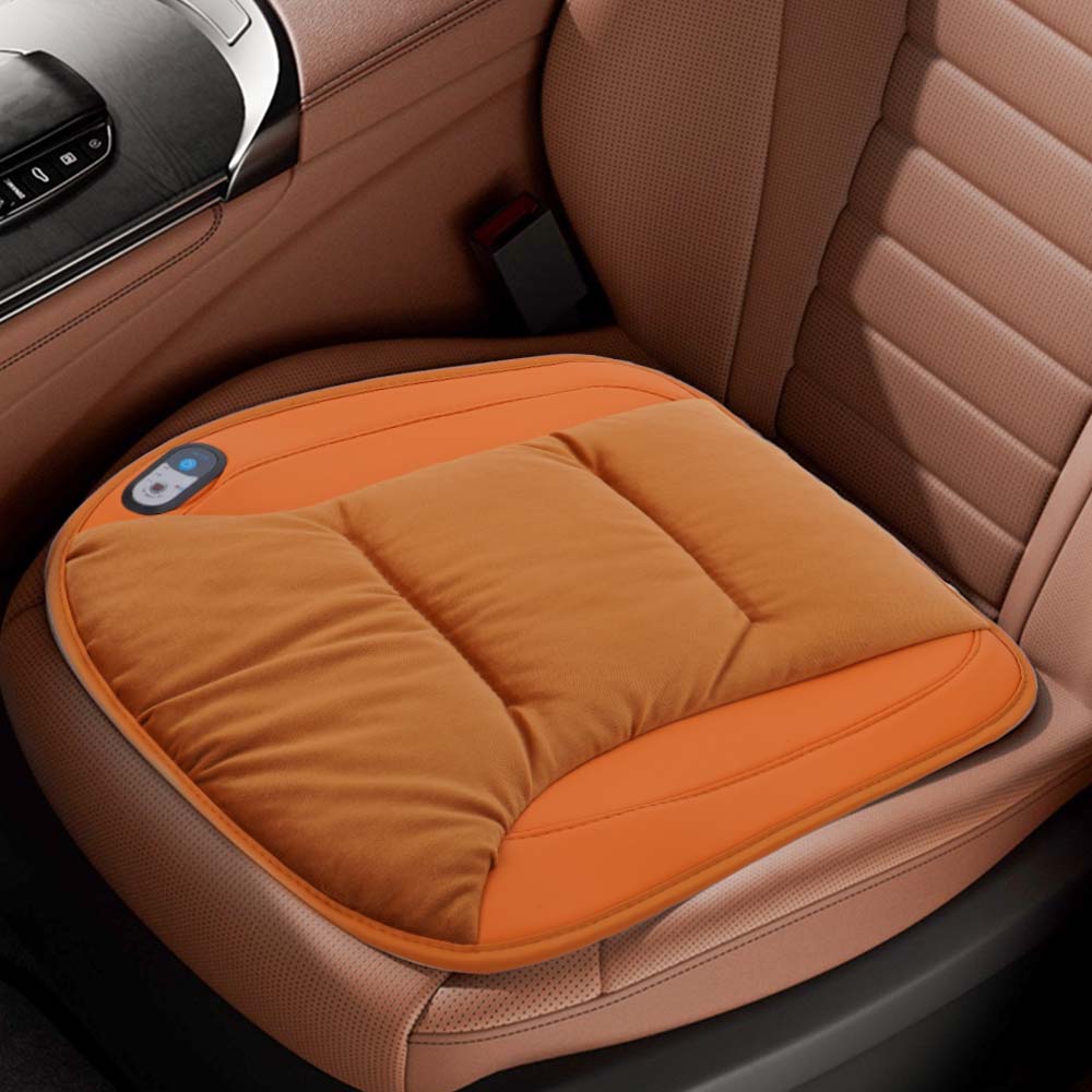 12V/24V Universal Smart Automatic Start-Stop Rapid Heating Graphene Car Heated Seat Cushion Suitable for Cars Trucks etc