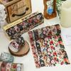 10 Rolls Vintage Flower Washi Tapes Beauty In Full Bloom Floral Pattern Adhesive Paper Masking Tape Decoration Stickers
