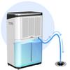 Compressor Air Dehumidifier - Moisture Absorber 25L/24H Hygrostat Berdsen Bd-533 White