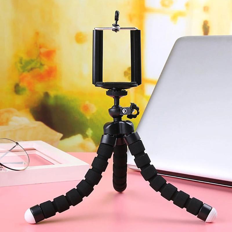 Statieven Voor Telefoon Mobiele Camera Houder Clip Smartphone Monopod Tripe Stand Octopus Mini Statief Statief Voor Telefoon