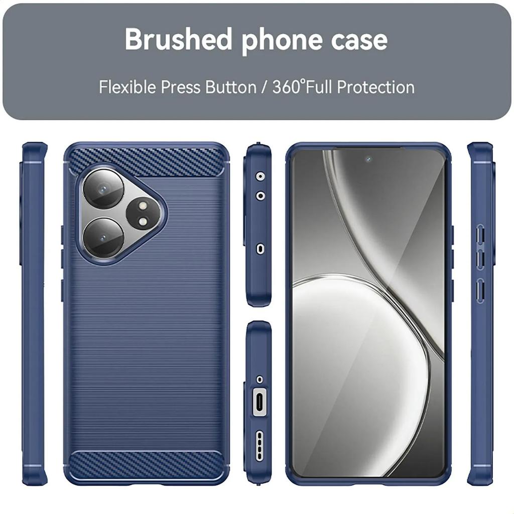 Phone Case For Oppo Realme Gt Neo 6 ,flexible Tpu Fiber Protective Cover For Oppo Realme Gt Neo 6