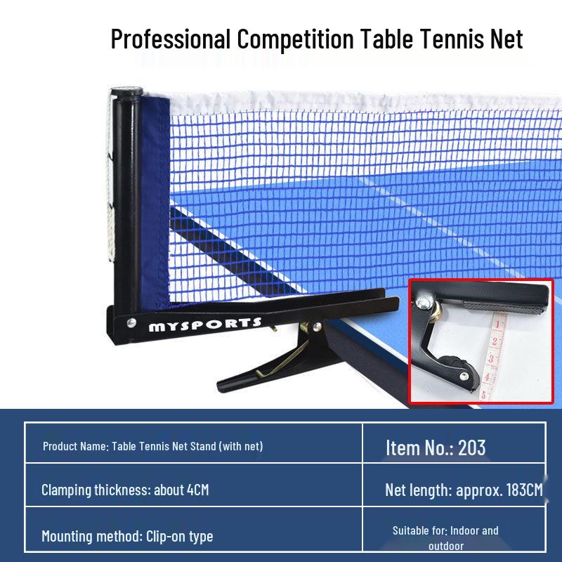 Portable Table Tennis Net and Stand