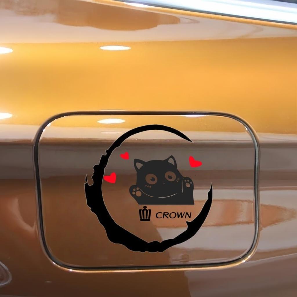Yaris Cross Yaris Cross (500% Attention Presence) Gas Vent Cover Sticker Rey Comic Cat