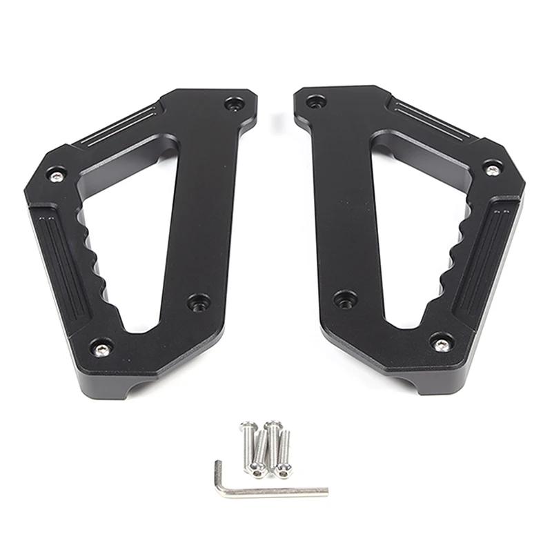 

Aluminum Black Car Center Console Grab Handle Hand Holder Grip Trim For Land Rover Defender 90 110 130 2020-2026 Car Accessories