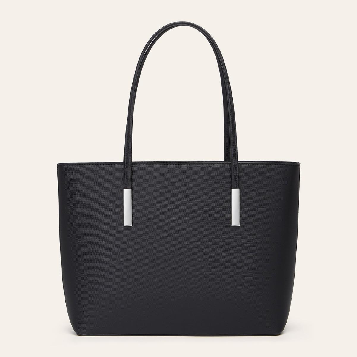 Trendy and fashionable large tote women s bag large capacity shoulder portable underarm bag commuter business bag