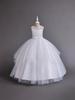 Girls' Princess Floral Tulle Dress for First Birthday, Christmas, or Performance