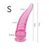 Octopus Tentacle Dildo Anal Plug Butt Dilator with Big Suction Cup Sex Toys for Women Men Anus Expander Prostate Massage