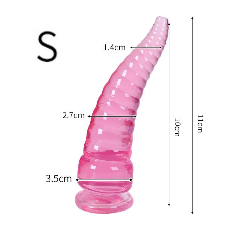 Octopus Tentacle Dildo Anal Plug Butt Dilator with Big Suction Cup Sex Toys for Women Men Anus Expander Prostate Massage
