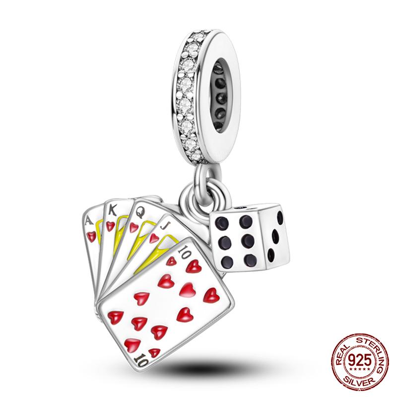 100% Copper Love Strawberry Cherry Red Series Charm Beads For Brand Original Bracelet Diy Fine Jewelry Gift