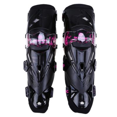 Ein Paar Motorrad Schutz-Knieschoner Motobike Knieschützer Motocross MX Motorsport Knieschoner Schutzausrüstung