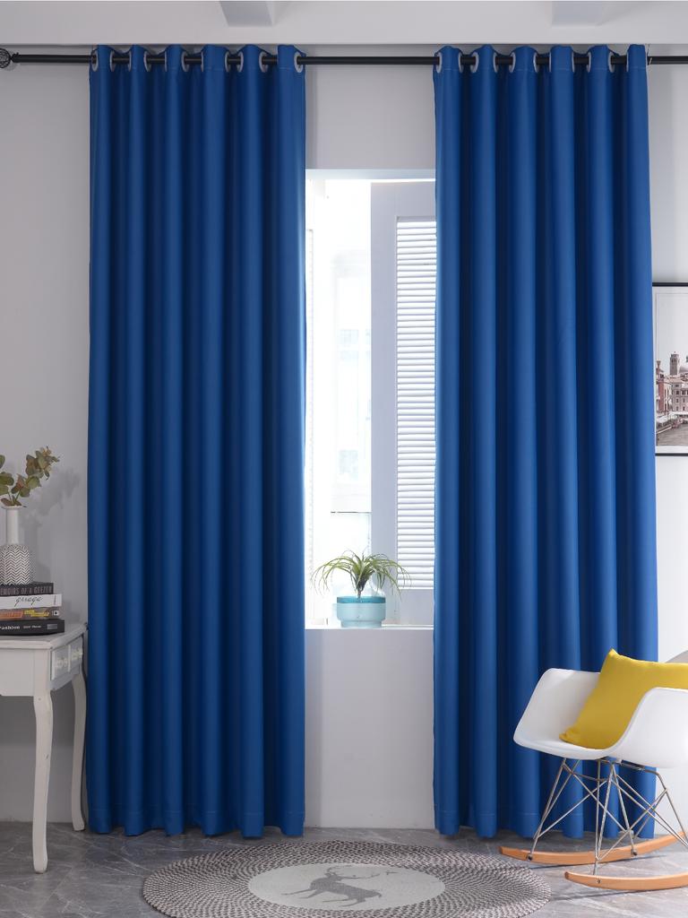 1 Stück 90 % Verdunkelungsvorhänge mit Ösen für Schlafzimmer und Wohnzimmer mit hoher Lichtblockierungswirkung und hohem Schattierungsvorhang