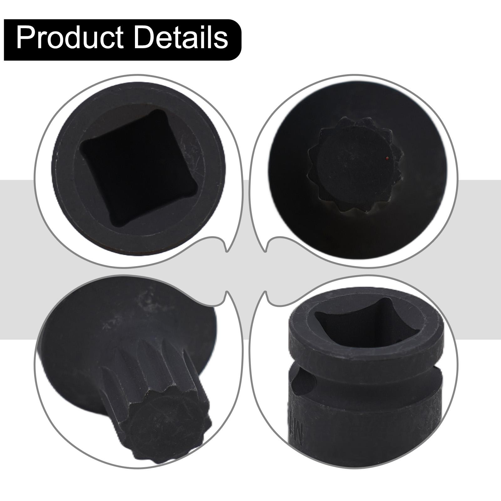 

Car Screw Removal Sleeve Car Disassembly Parts Metal Socket With 3 8 Square Driver Screw Disassembly Tool 6 7 For Mk5 For Jeta China Mainland