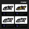 12-15 Gen 9 Civic Headlight Assembly with Lamborghini Style LED DRLs & Flowing Turn Signals