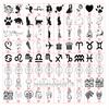 Customized Women Signet Ring Name Letter Pattern Logo Stainless Steel Rings Punk Candid Fashion Jewelry Male Wedding Accessories