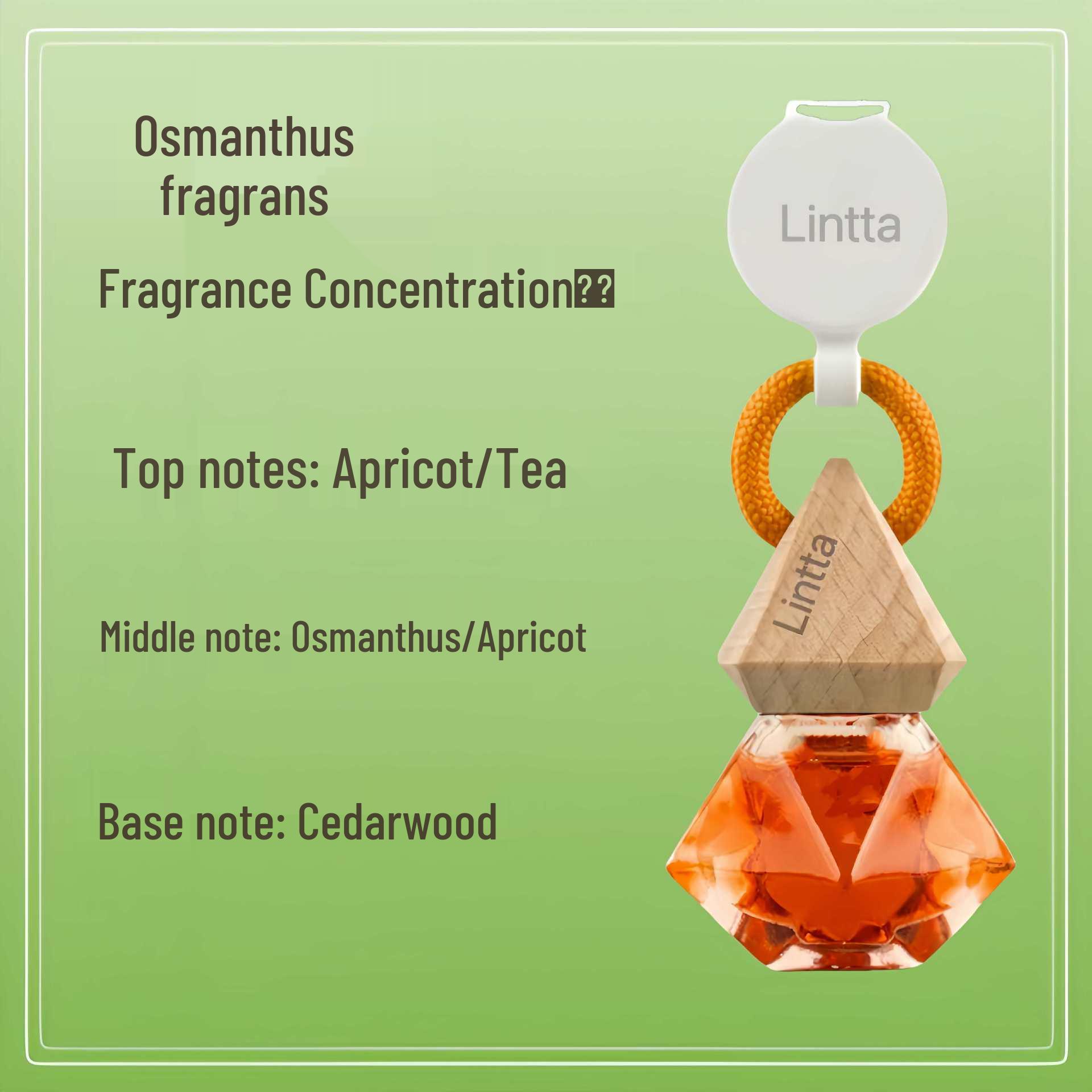 

Роскошный ароматерапевтический подвес для автомобиля: Долговечный освежитель воздуха с эфирными маслами и легким ароматом.