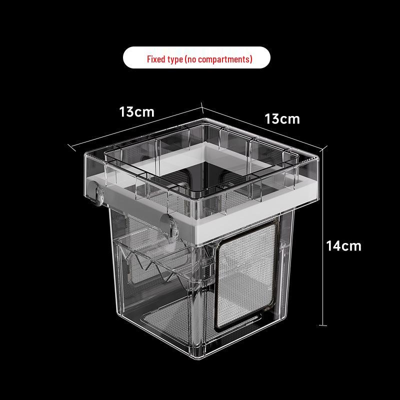 Floating Guppy Breeding and Isolation Box for Small Fish Fry and Juveniles