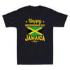 Happy Independence Day Jamaica 1962 Proud Jamaican Funny Vintage Men's T-Shirt