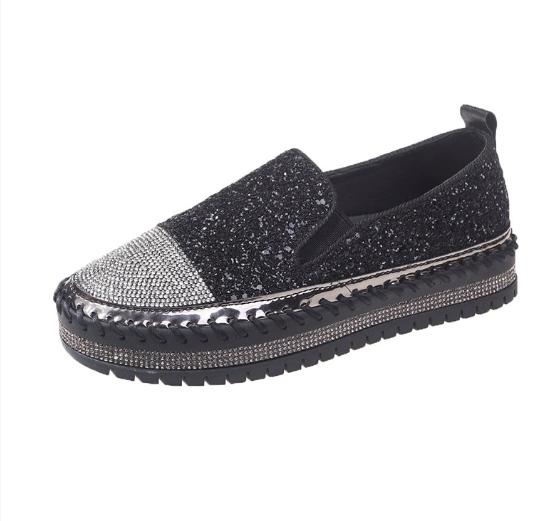 Fashion Mocassins À Enfiler Pour Femmes, Baskets En Maille, Décor Biscuits, Chaussures Plates Basses