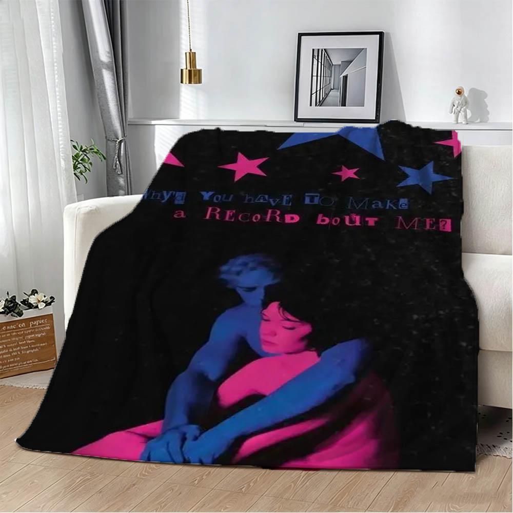 Neue T-TV G-Girl Vintage Who Really Cares Album 3D Flanelldecke Weiche Überwurf Kunst Für Heimdekoration Sofa Nickerchen Picknick Geschenke Halloween