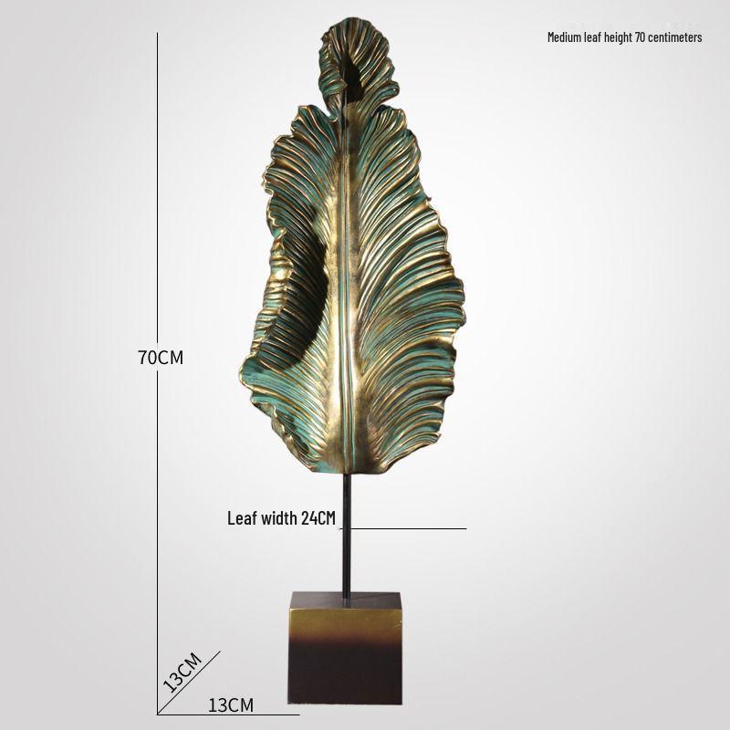 Large Banana Leaf Ornament for Home Decor: Ideal Grand Opening or Housewarming Gift