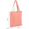 Sac Shopper - MILAN - Collection Caoutchouc 430 - Rose - Tissu Ripstop Léger - 7,5 Litres