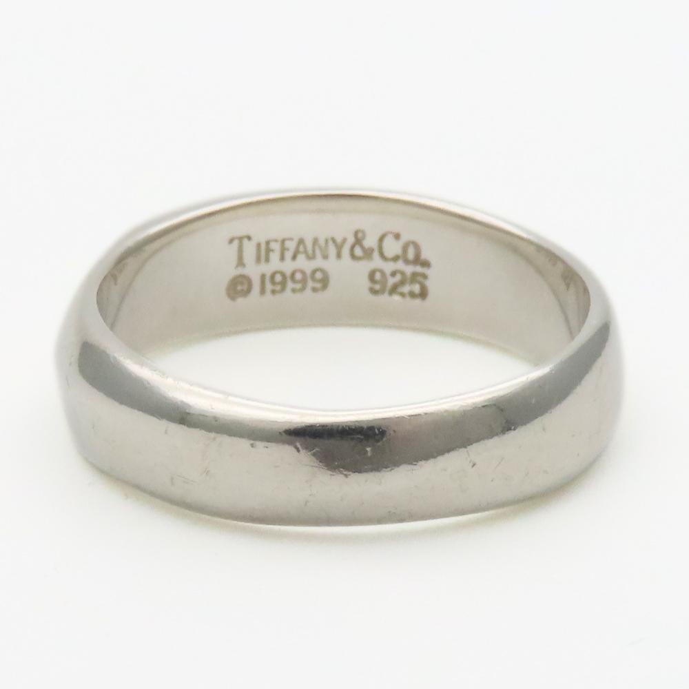 Used TIFFANY&Co. Ring Knife edge EU#52 Silver925 4.37g Silver simple