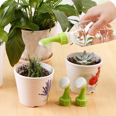 2pcs Bottle Cap Sprinkler,Drink Bottle Watering CanIndoor Seedling Plant,Garden Watering Spray Nozzle,Garden Tools Small Nozzle.
