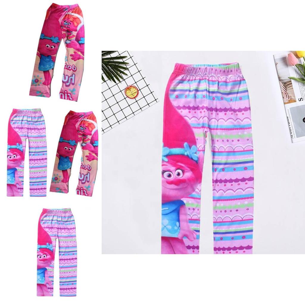 Trolls Childrens Animal Pattern With Milk Silk Material For Casual Outfits