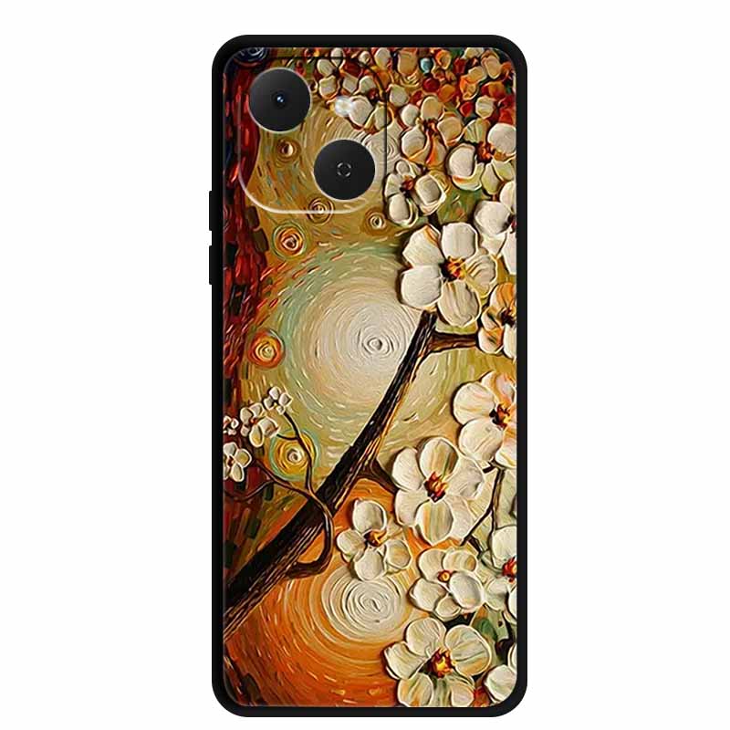 Phone Cover For Tecno Spark 40C Cases Silicone Bumper Lovely Soft TPU Coque for Spark 40 C Funda Tecno Pop 10 Pro Protector Case