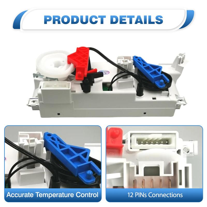 377 820 045D  5X0 820 045A ABS and Metal Black for  VW Gol Country 1996–2013 Air AC Heater Panel Climate Control Assy